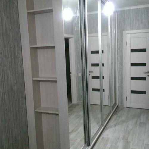 шкаф купе в прихожую 4 двери