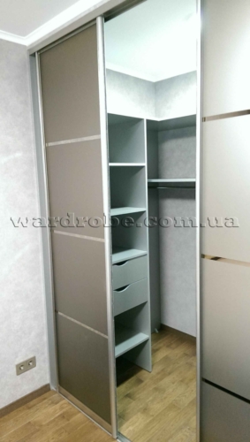 гардероб шкаф купе, лево
