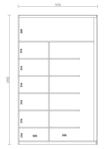 Шафи купе кутові в передпокій